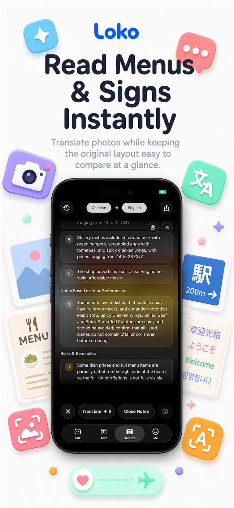 Photo Translate screenshot